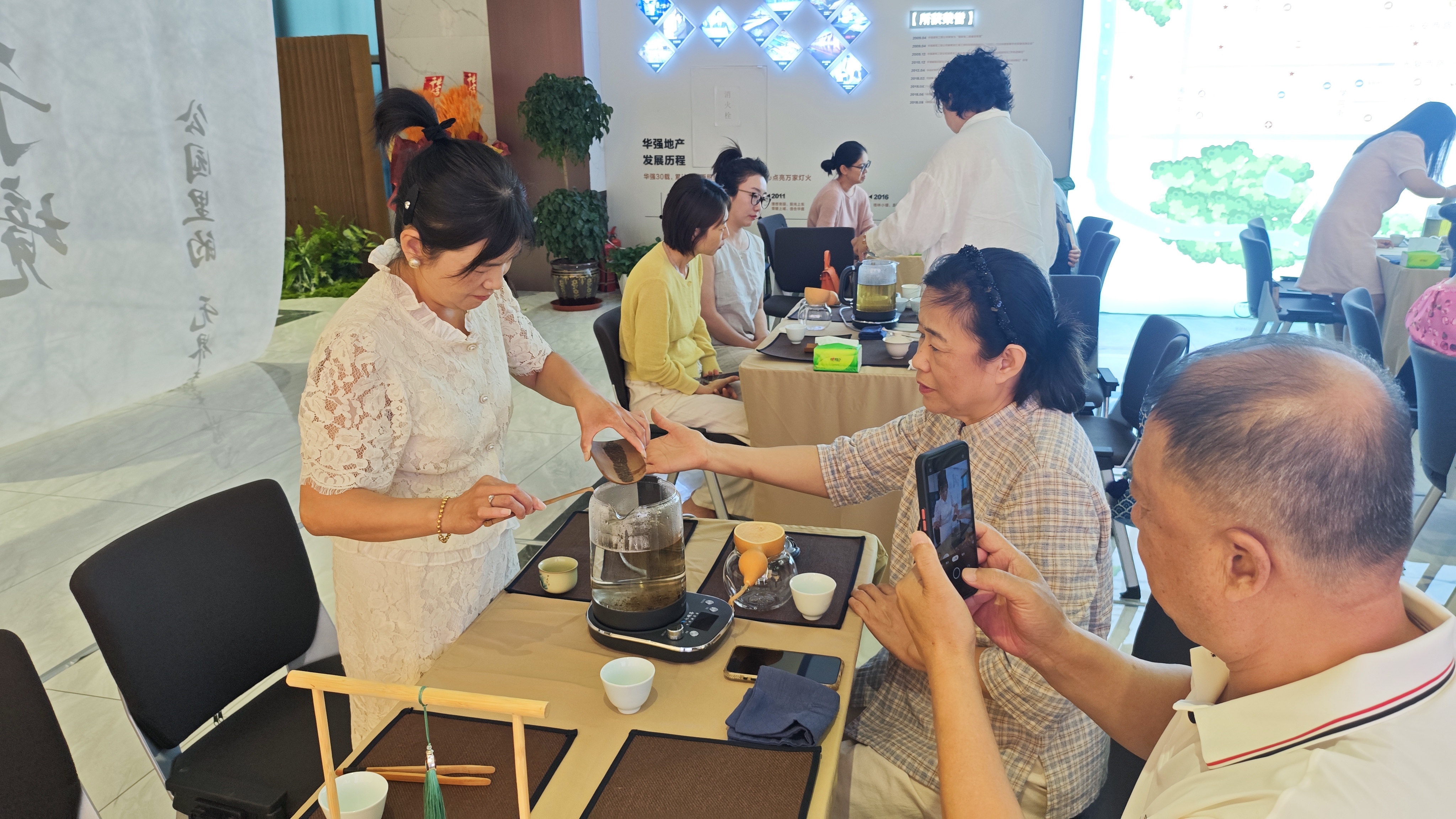 璞院物业举办小暑节气茶会(图2)