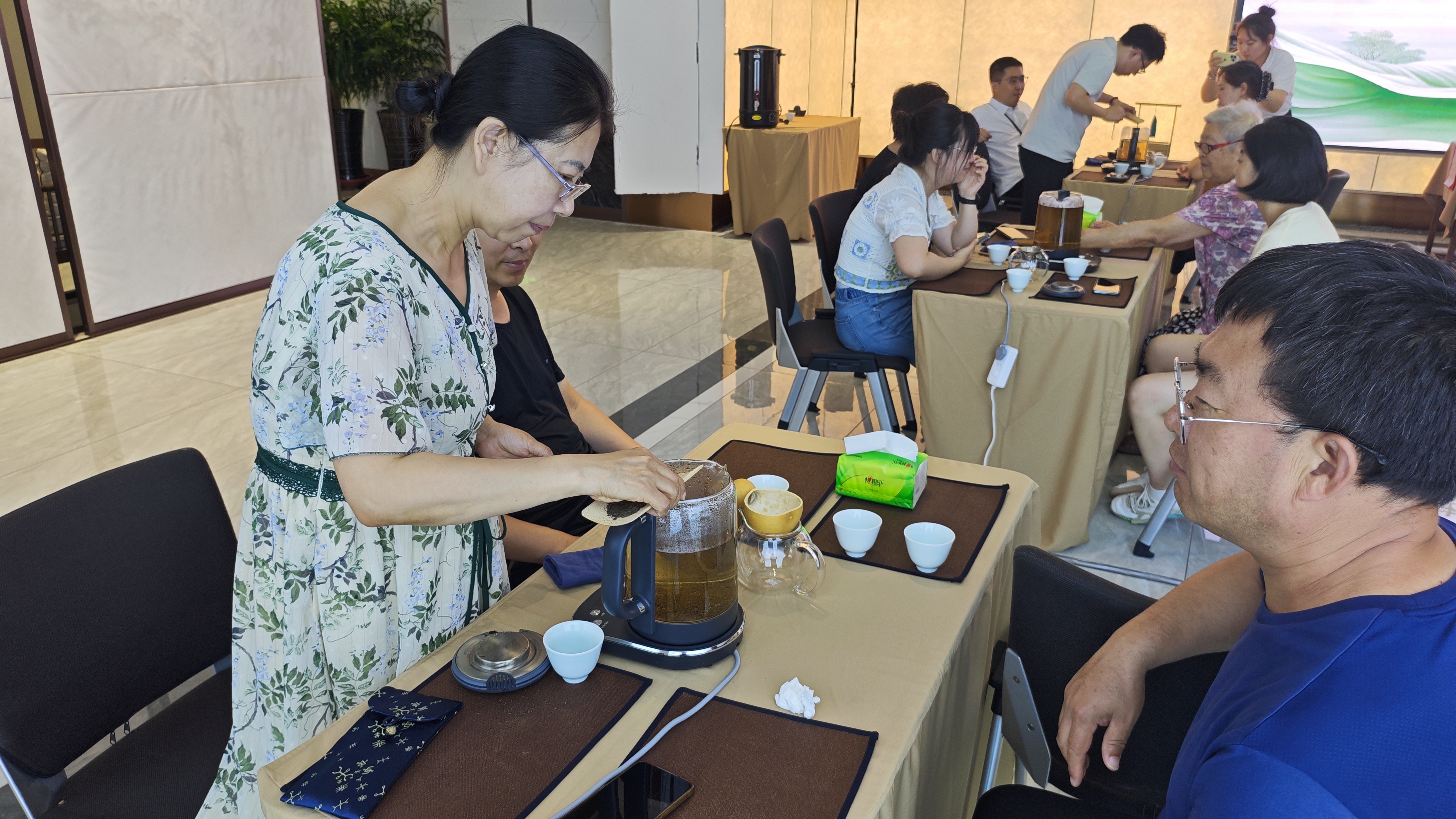 璞院物业举办小暑节气茶会(图4)